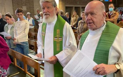 Father Pedro celebrates the Eucharist in Belgium: a day full of celebration !