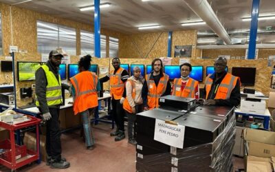 450 computers for the poorest students in Madagascar